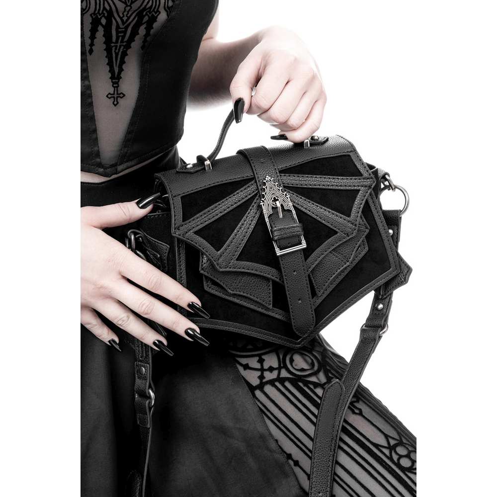 Restyle - Night Creature Schultertasche - Schwarz